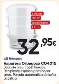 FROIZ Orbegozo - vaporera co4015 oferta