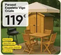 FROIZ Parasol ezpeleta vigo crudo oferta