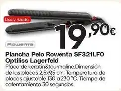 FROIZ Rowenta - plancha pelo sf321lfo optiliss oferta