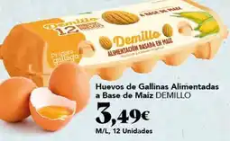 Gadis Origen - huevos de gallinas alimentadas a base de maiz oferta
