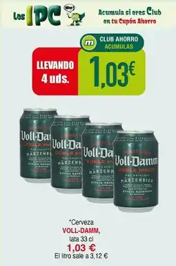 Masymas Voll-damm - cerveza oferta