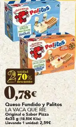 Gadis La vaca que ríe - queso fundido y palitos oferta