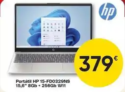 FROIZ Hp - portátil 15-fd0329ns 15.6 8gb + 256gb w11 oferta