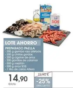 Supermercados Plaza Sos - preparado paella oferta