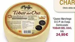 Masymas Tobar del oso - queso manchego d.o.p. de oveja semicurado oferta