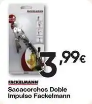 FROIZ Fackelmann - sacacorchos doble impulso oferta