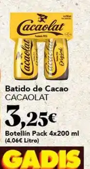 Gadis Cacaolat - batido de cacao oferta