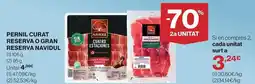 Hipercor Cuatro estaciones - pernil curat reserva a gran reserva navidul oferta