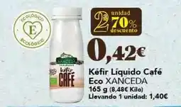 Gadis Xanceda - kéfir liquido café eco oferta