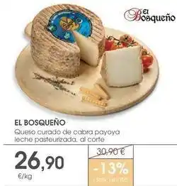 Supermercados Plaza Queso curado de cabra payoya leche pasteurizada, al cote oferta