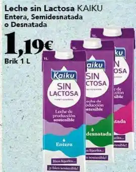 Gadis Kaiku - leche sin lactosa oferta
