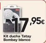 FROIZ Tatay - kit ducha tamy bombay blanco oferta