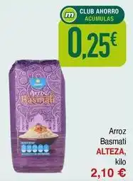 Masymas Alteza - arroz basmati oferta