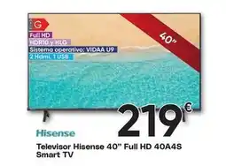 FROIZ Hisense - televisor 40 full hd 40a4s smart tv oferta
