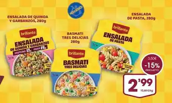 Brillante - ensalada de quinoa