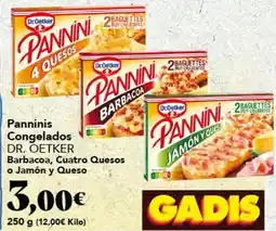 Gadis Dr oetker - panninis congelados oferta