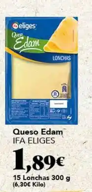 Gadis Ifa eliges - queso edam oferta