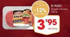 Supermercados Plaza Elpozo - burger vacuno oferta