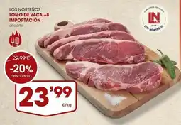 Supermercados Plaza Lomo de vaca +8 importacion oferta