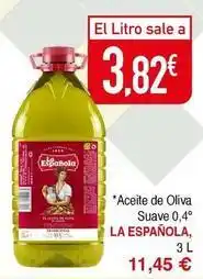Masymas La española - aceite de oliva suave 0,4o oferta