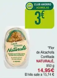 Masymas Naturals - flor de alcachofa confitada oferta