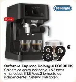 FROIZ Delonghi - cafetera express ec235bk oferta