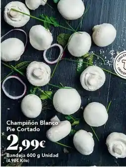 Gadis Blanco - champinon pie cortado oferta