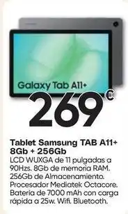 FROIZ Samsung - tablet tab a11+ 8gb 256gb oferta