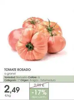 Supermercados Plaza Origen - tomate rosado oferta