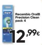 FROIZ Oral b - recambio precision clean pack 4 oferta