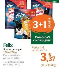 TiendAnimal Felix - snacks para gato oferta