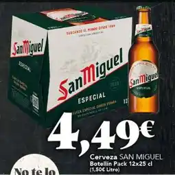 Gadis San miguel - cerveza oferta