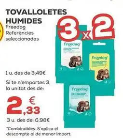 Kiwoko Freedog - toallitas humedas oferta