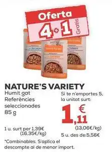 Kiwoko Nature's variety - humedo gato oferta