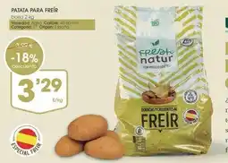 Supermercados Plaza Origen - patata para freir oferta