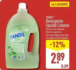 ALDI Tandil - detergente liquido colonia oferta