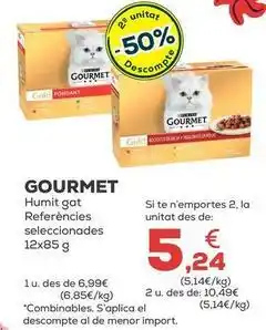 Kiwoko Gourmet - humedo gato referencias seleccionadas oferta