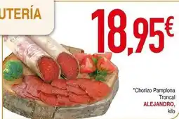 Masymas Alejandro - chorizo pamplona troncal oferta
