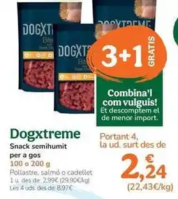 TiendAnimal Dogxtreme - snack semihumedo para perro oferta