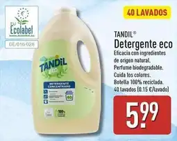 ALDI Tandil - detergente eco oferta