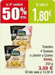 Masymas Rana - tortellini 4 quesos o jamon y queso oferta