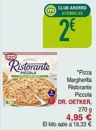 Masymas Dr oetker - pizza margherita ristorante piccola oferta
