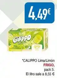 Masymas Frigo - calippo lima/limón oferta