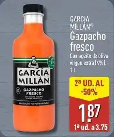 ALDI Garcia millan - gazpacho fresco oferta
