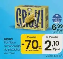Eroski Gruvi - bombon almendrado de pistacho oferta