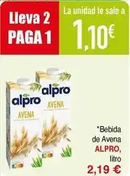 Masymas Alpro - bebida de avena oferta