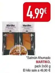 Masymas Martiko - salmón ahumado oferta