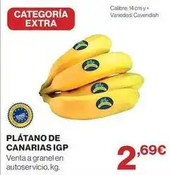 El Corte Inglés Plátano de canarias igp oferta