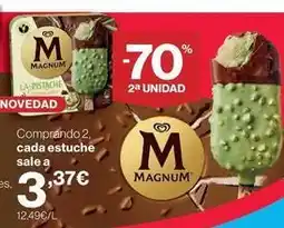 El Corte Inglés Magnum - comprando 2 cada estuche sale a oferta