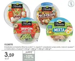 Supermercados Plaza Florette - ensalada completa xtreme pollo oferta